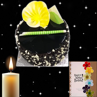 "Midnight Surprise cake - codeM01 - Click here to View more details about this Product